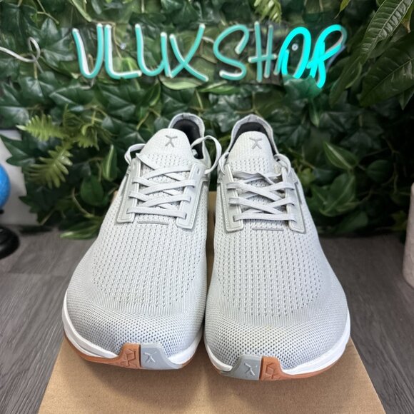 Flux Adapt Run Waterproof Lunar Gray Men 11.5 Athletic Walking Knit Shoe main image 6